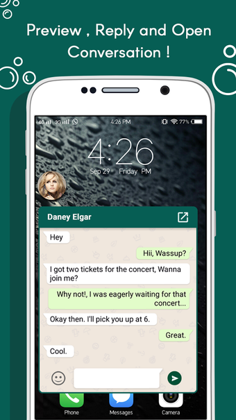 Imagen 1 para Whats - Bubble Chat