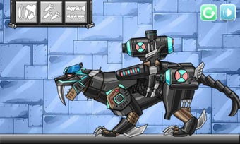 Imagen 2 para Dino Robot - Smilodon Bla…