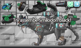 Imagen 1 para Dino Robot - Smilodon Bla…