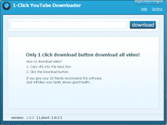 Image 0 for 1-Click YouTube Downloade…