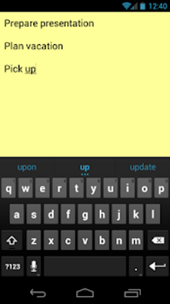 Imagen 3 para Simple Sticky Note Widget