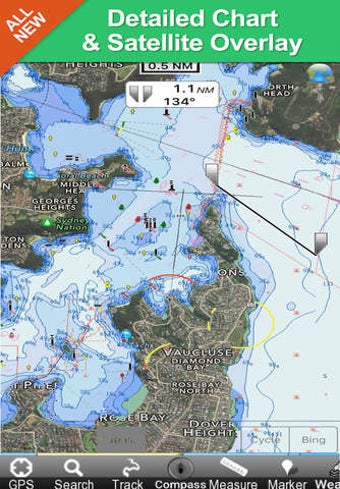Image 0 for Marine: Sydney - GPS Map …