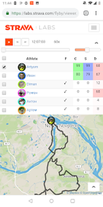 Imagen 1 para Open Strava Flyby