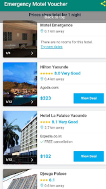 Imagen 2 para Emergency Motel Voucher