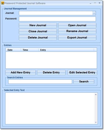 Image 0 for Password Protected Journa…