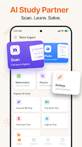 Imagen 0 para AI Math Solver: Homework …