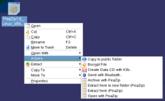 Imagen 0 para PeaZip Portable for Linux…