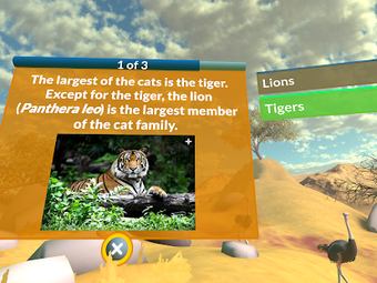 Image 1 for PI VR Large Animals