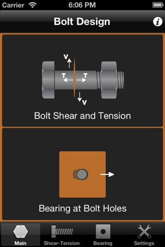 Image 0 for Bolt Design - Shear, Tens…