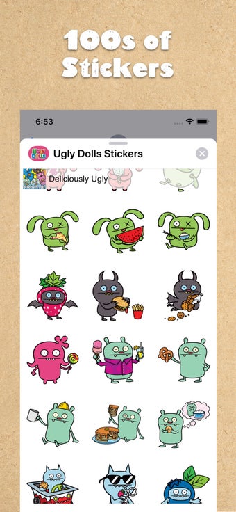 Image 2 for UglyDolls Stickers