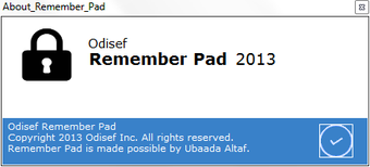 Imagen 0 para Odisef Remember Pad