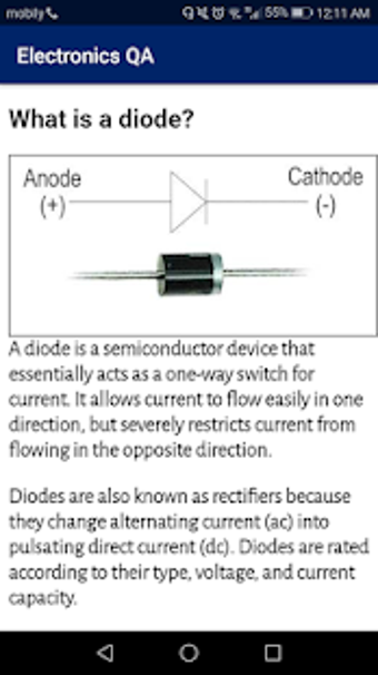 Imagen 1 para Basic Electronics Questio…