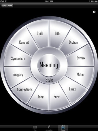 Image 1 for Poetry Notes