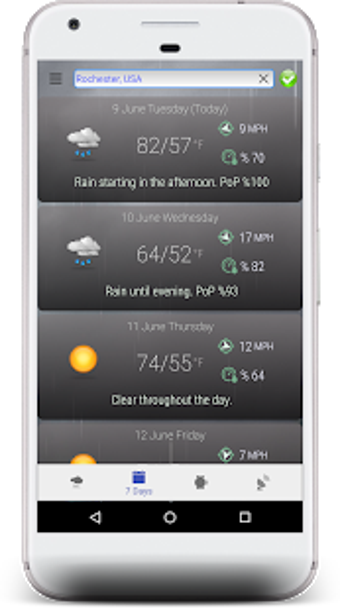 Image 3 for Hyperlocal Weather (Dark …
