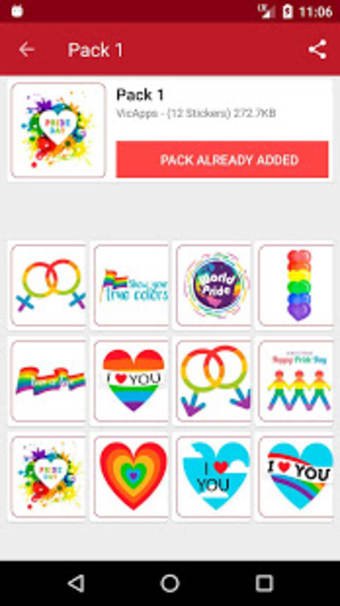 Image 0 for LGBT Gay Lesbian Stickers…