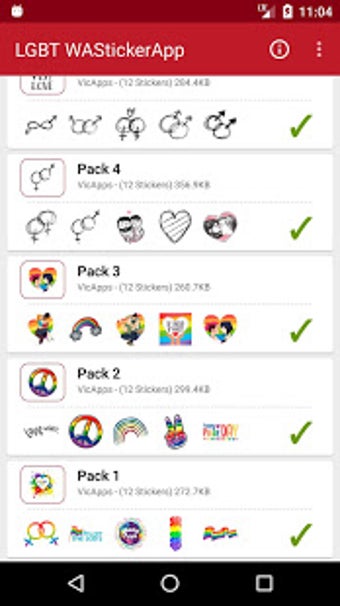 Imagen 2 para LGBT Gay Lesbian Stickers…