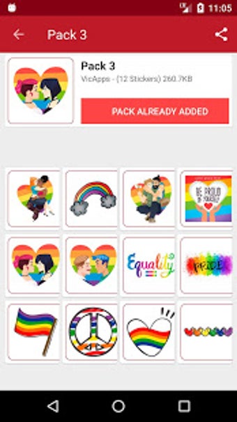 Imagen 0 para LGBT Gay Lesbian Stickers…