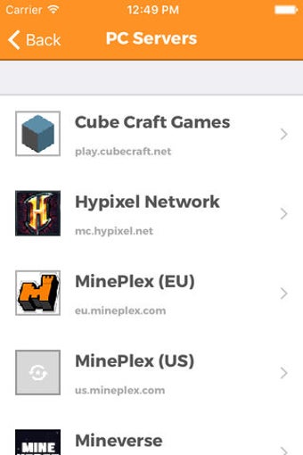 Imagen 0 para Servers Pro MC - for Mine…