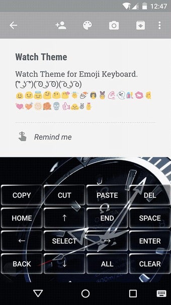 Imagen 1 para Watch Emoji Keyboard Them…
