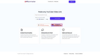 Image 0 for YTSummarizer