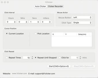 Image 0 for 1Clicker Auto Clicker