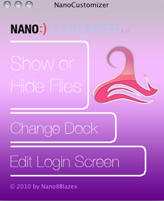 Image 0 for NanoCustomizer
