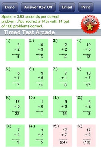 Image 0 for Timed Test Free for iPhon…