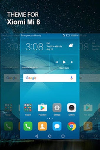 Imagen 1 para Theme for Xiaomi Mi 8