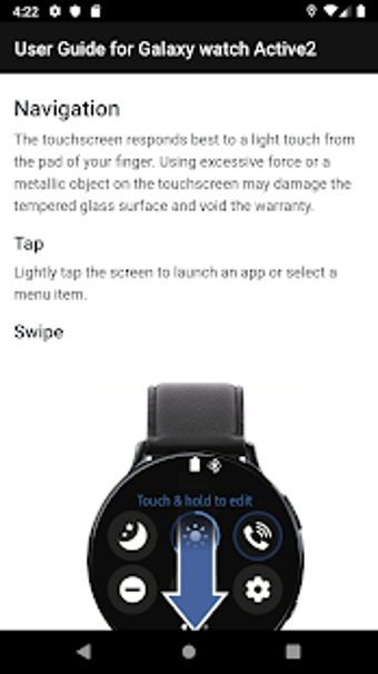 Image 2 for User Guide for Galaxy Wat…