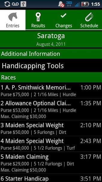 Image 0 for Equibase Today's Racing