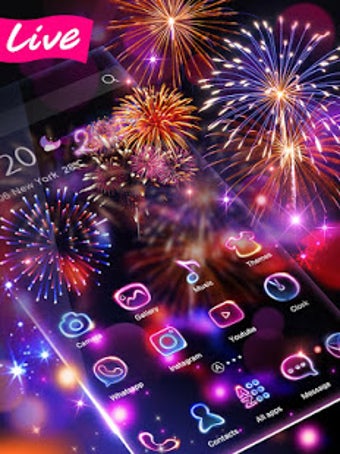 Image 0 for Lucky 3D New Year Firewor…