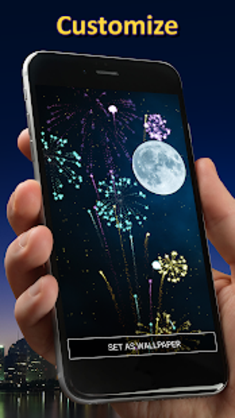 Imagen 3 para Live Fireworks Wallpaper