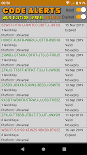 Image 0 for Code Alerts: BL3 (Free)