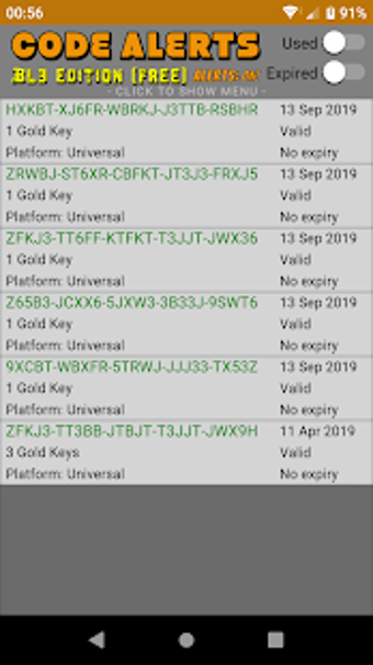 Image 2 for Code Alerts: BL3 (Free)