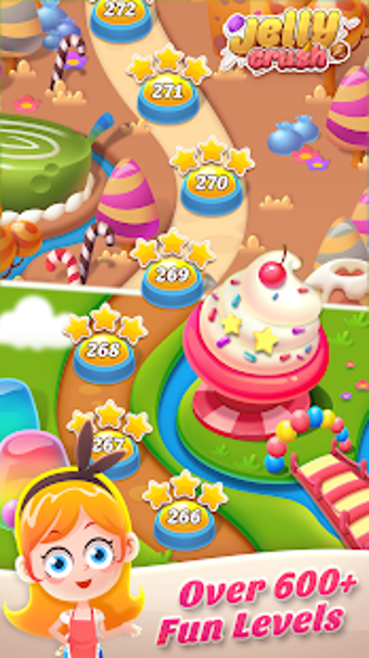 Imagen 3 para Jelly Crush - Match 3 Gam…