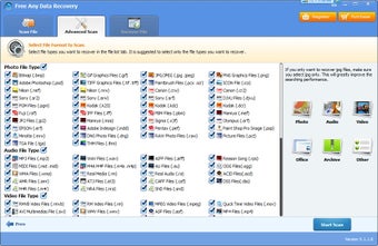 Image 0 for Free Any Data Recovery