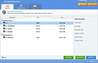 Image 2 for Free Any Data Recovery