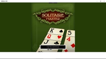 Imagen 1 para Solitaire Master for Wind…