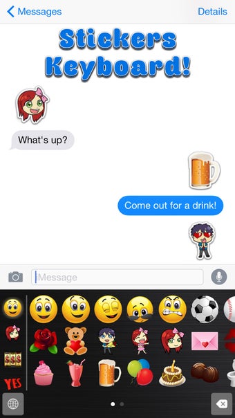 Image 1 for Big Emoji Keyboard - Stic…
