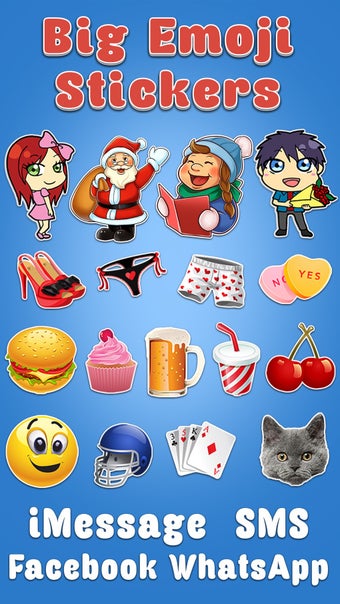 Image 0 for Big Emoji Keyboard - Stic…