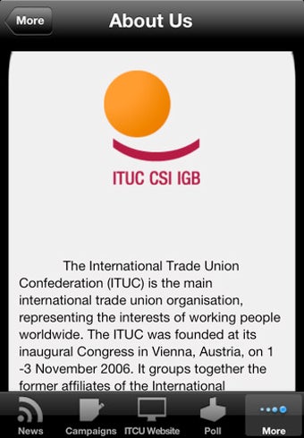 Image 0 for International Trade Union…