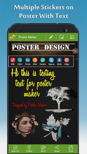 Image 0 for Poster Maker - Fancy Text…