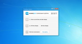 Imagen 1 para Molecular Black Screensav…