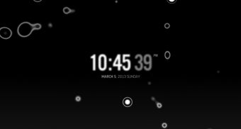 Image 0 for Molecular Black Screensav…