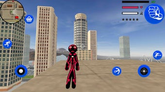 Imagen 0 para Red Neon Iron Stickman Ro…