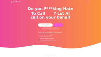 Image 0 for HateToCall