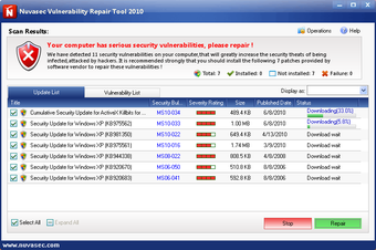 Image 0 for Vulnerability Repair Tool…