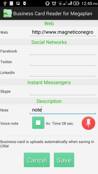 Image 7 for Business Card Reader Mega…
