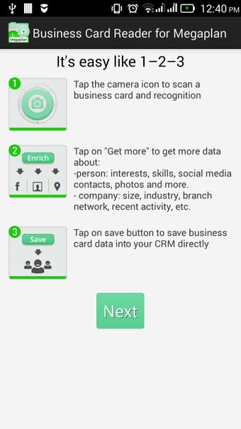 Image 0 for Business Card Reader Mega…