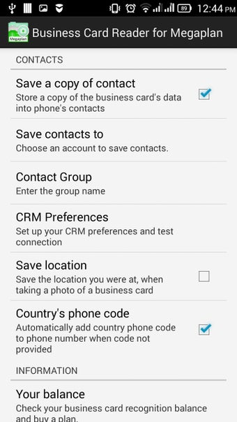 Image 1 for Business Card Reader Mega…